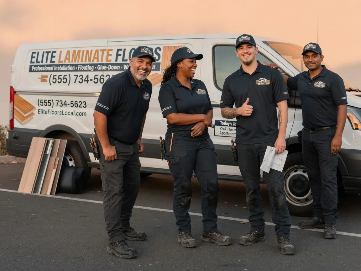 Laminate flooring installation company in Brisbin, PA
